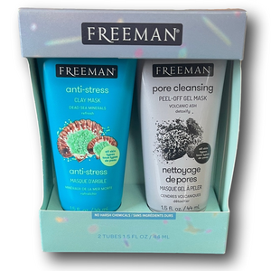Freeman Anti-Stress & Pore Cleansing Mask Duo
